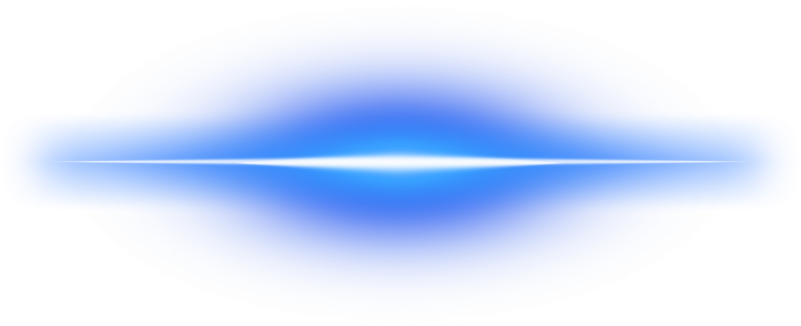 Glowing Blue Neon Line